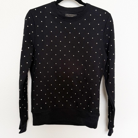 Burberry Tops - Burberry Studded Crewneck Sweatshirt